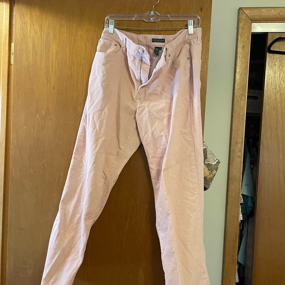 Ralph Lauren Light Pink Corduroy Pants